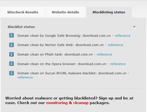 SucuriSite Check