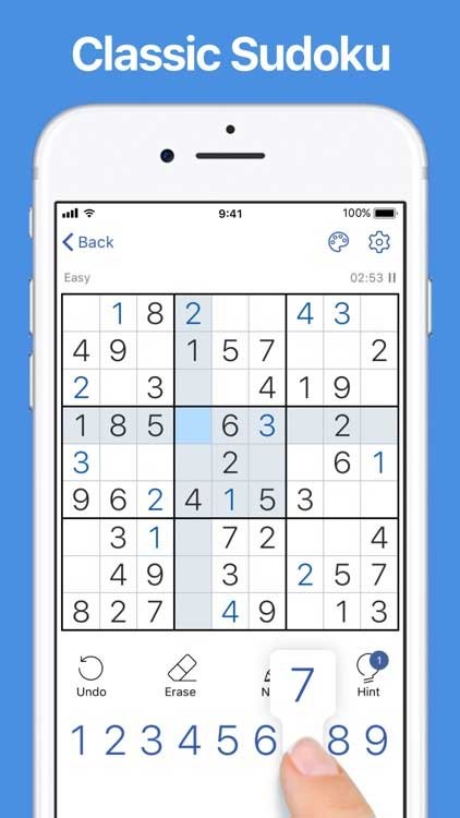 Chơi game Sudoku cổ điển miễn phí trên iPhone và iPad với Sudoku.com