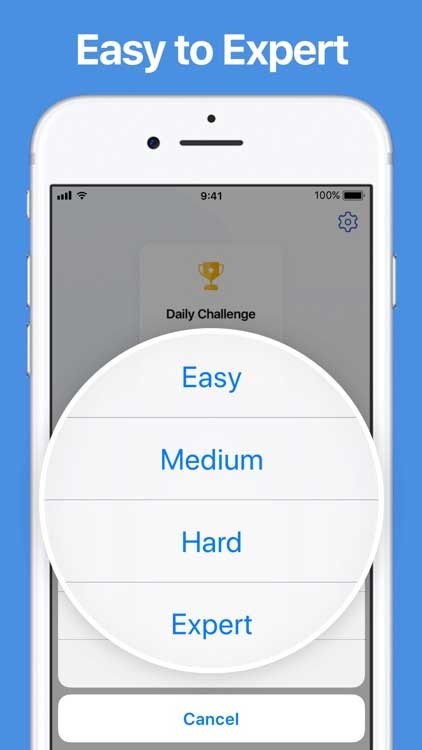 Sudoku.com có 4 mức độ khó khác nhau