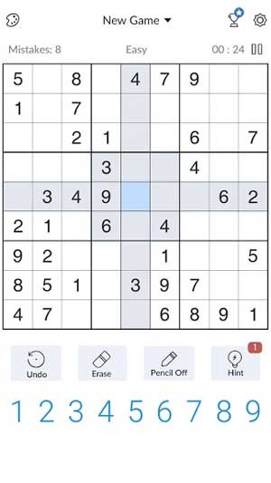 Game có giao diện trực quan, bố cục rõ ràng