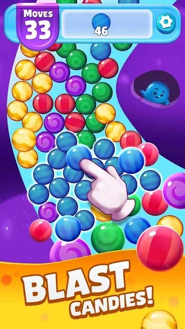 Sugar Blast cho Android cho bạn nổ kẹo thoải mái