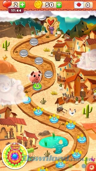 Bản đồ game Sugar Smash