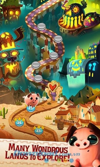 Bản đồ game Sugar Smash