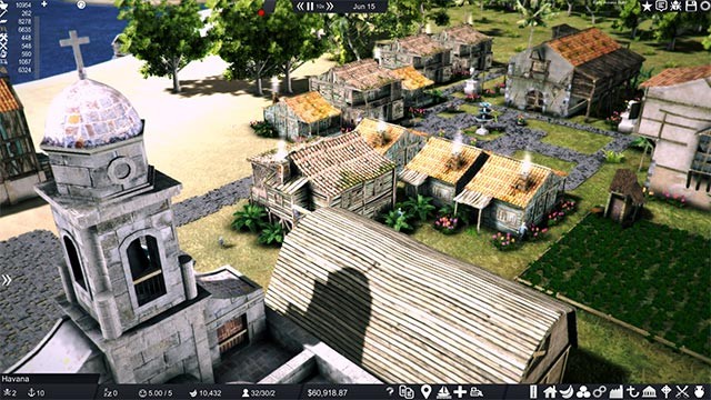 Quản lý toàn bộ thị trấn với hoạt động kinh tế, tôn giáo, văn hóa... trong Sugar Mill