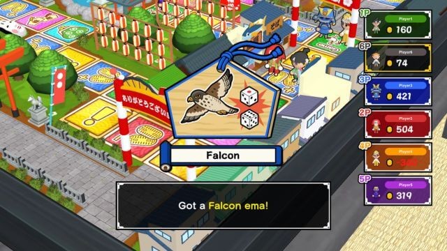 Tấm ema có thể thay đổi vận mệnh của bạn trong Sugoroku New Year's Party