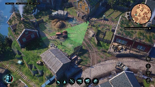 Góc nhìn từ trên xuống giúp người chơi Sumerian Six bao quát toàn bộ cục diện cuộc chiến