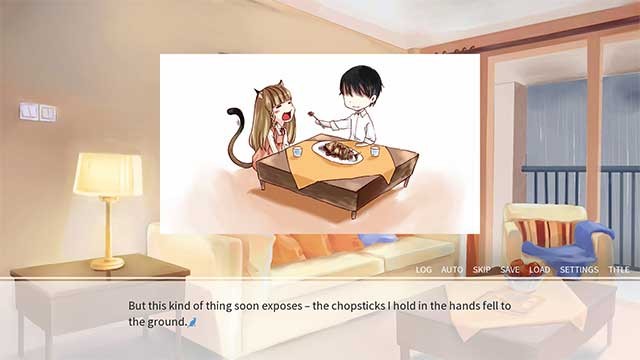 Bell thích ăn cá hộp, gần gũi và phụ thuộc rất nhiều vào nhân vật chính