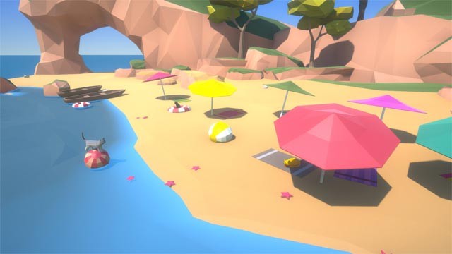 Khám phá hòn đảo mèo xinh đẹp trong game Summer Paws