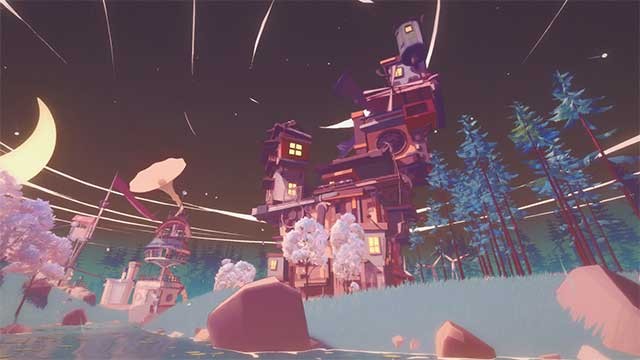 Thế giới trong tranh sẽ luôn thay đổi và phát triển khi bạn tiến sâu vào game