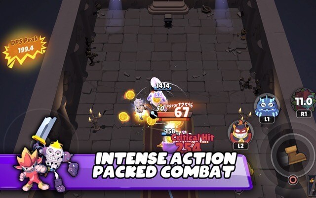 Tham gia vào các trận chiến hành động căng thẳng trong game Summon Quest