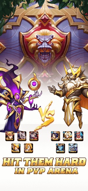 Hạ gục kẻ thù trong đấu trường