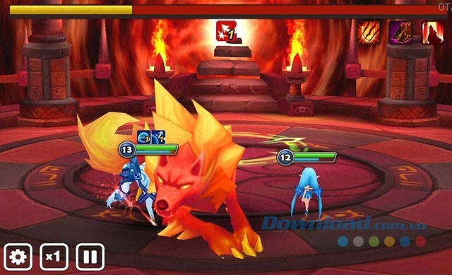 Đánh boss khổng lồ