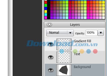 Các layer trong Sumo Paint