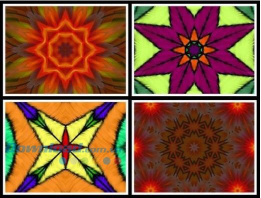 Tạo tấc phẩm bằng Kaleidoscope