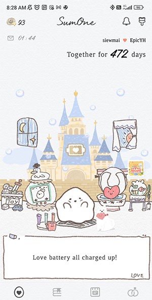 SumOne - ứng dụng dễ thương với nhiều tính năng hấp dẫn dành cho cặp đôi