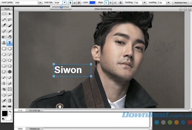 Chèn chú thích ảnh