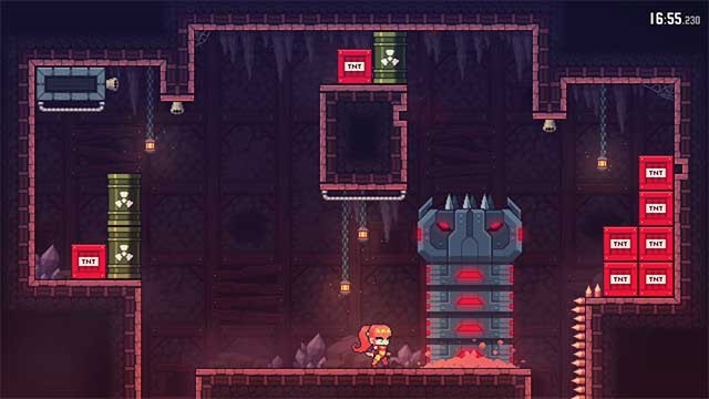 Phòng huấn luyện trong game có đầy những câu đố, chướng ngại vật cần vượt qua