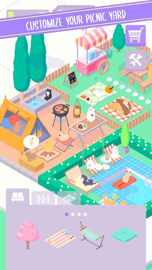 Tùy chỉnh sân picnic của bạn