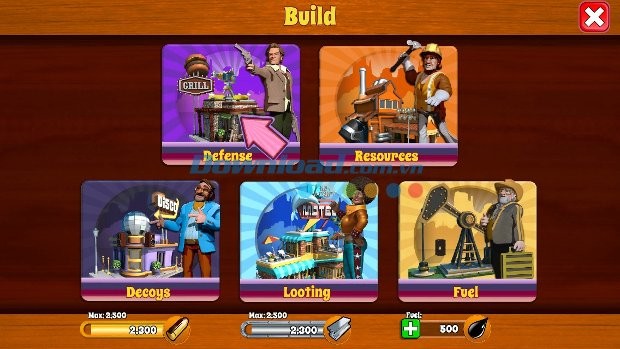 Xây dựng mê cung để bẫy zombie