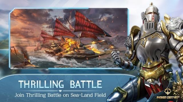Tham gia các trận chiến ly kỳ trong game Sunken Century