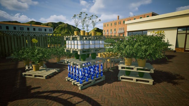 Sắp xếp và xếp chồng các thùng đựng hàng để tiết kiệm diện tích sàn