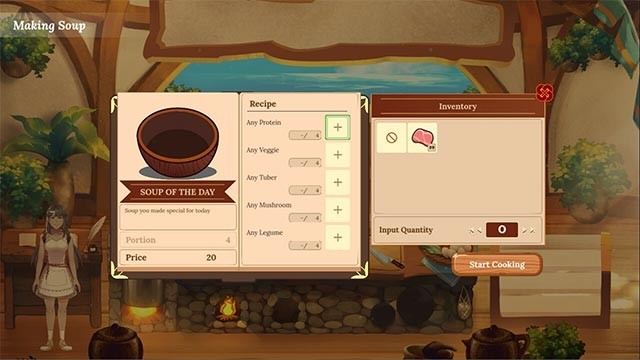 Khám phá công thức nấu ăn và những món ăn độc đáo chỉ có trong Sunny Side Crossing