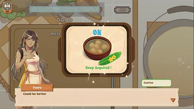 Mở khóa công thức món mới để mang lại niềm hạnh phúc cho dân làng