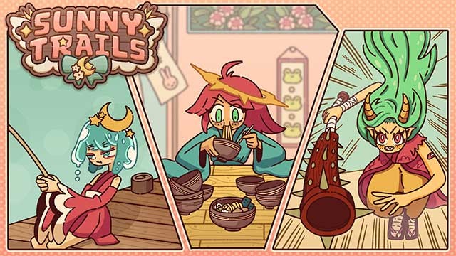 Sunny Trails là game mô phỏng nhập vai dễ thương và thư giãn