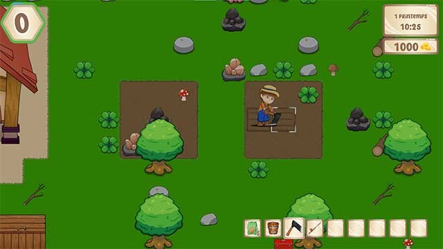 Xây dựng nông trại của riêng bạn trên đảo hoang trong Sunrise's Order