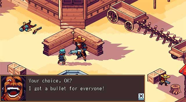 Đấu súng với đủ loại kẻ thù: kẻ cướp, quái thú và hơn thế nữa