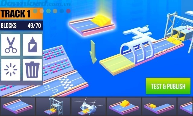 Tùy biến các cung đường và tạo cuộc đua của riêng bạn