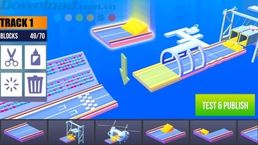 Tận dụng các bổ trợ trên đường đua