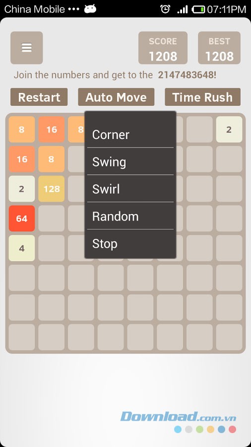 Super 2048 for Android