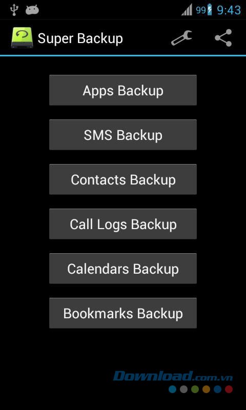 Super Backup for Android