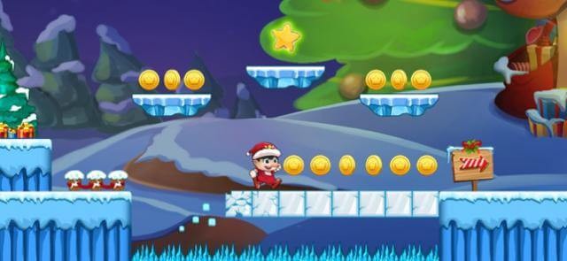 Cùng Bino phiêu lưu qua các vùng đất khác nhau trong game Super Bino Go 2