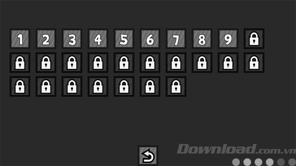 Các cấp độ trong game Super Bounce Ball Maze