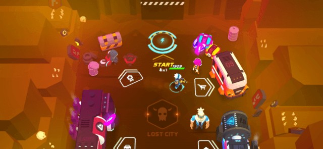 Trở thành anh hùng và cứu thành phố khỏi đội quân robot trong game Super Clone