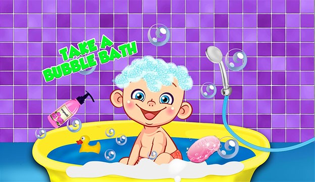 Tắm gội cho em bé thật sạch sẽ và thơm tho