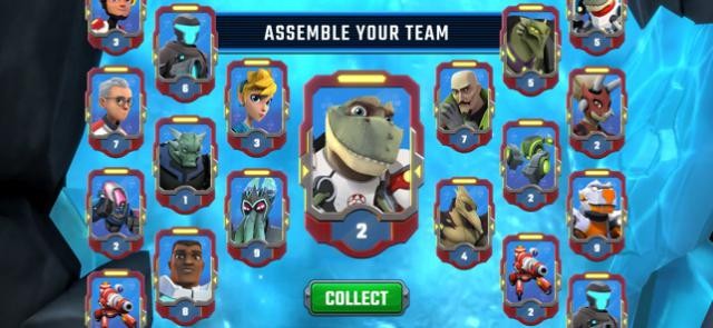 Tập hợp đội hình và xây dựng một team Super Dinosaur mạnh mẽ