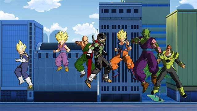 Dàn nhân vật quen thuộc từ series Dragon Ball