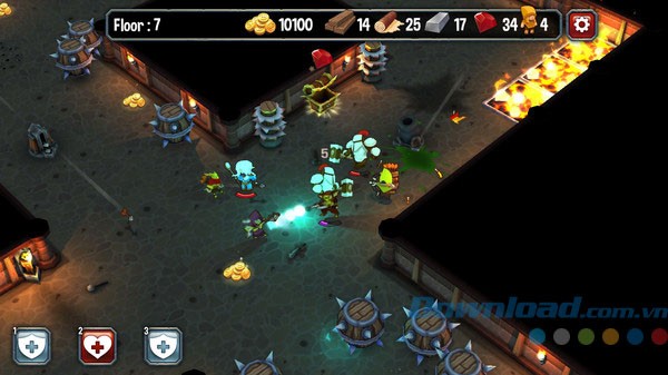 Game nhập vai hành động Super Dungeon Run