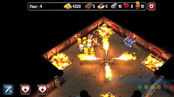 Khám phá nhiều hầm ngục mới