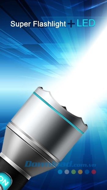 Đèn pin siêu sáng Super Flashlight + LED