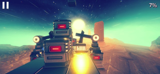 Chạy bất tận trên con đường đầy thách thức khủng khiếp trong game Super Glitch Dash