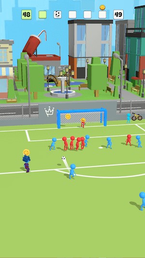 Super Goal là trò chơi bóng đá phong cách stickman vui nhộn
