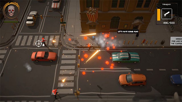 Mỗi bản đồ trong Super Gunfight game đều mang đến những thách thức mới