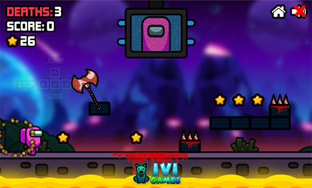Game phiêu lưu hành động Super Imposter Space Run