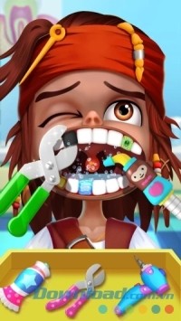 Super Mad Dentist cho Android có bộ dụng cụ đặc biệt