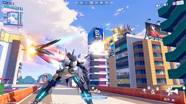 Super Mecha Champions có chất lượng đồ họa tinh tế, mang lại hiệu quả thị giác tối đa