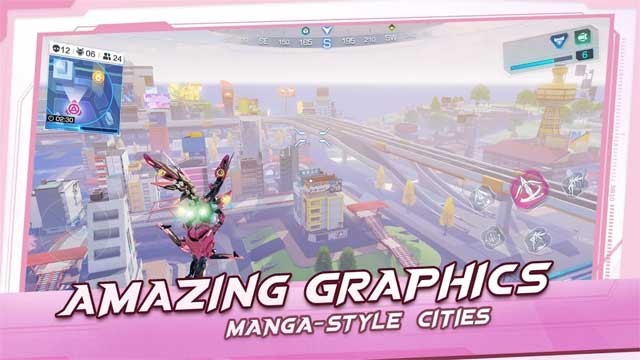 Super Mecha Champions có đồ họa đáng kinh ngạc theo phong cách Manga - Anime